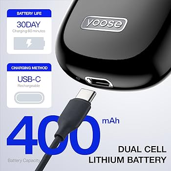 ユーセー YOOSE メンズシェーバー MINI SHAVER Mini Portable Electric Shaver for Men | USB-C Travel & Gift